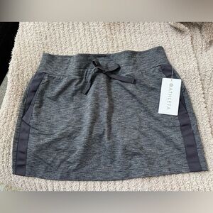 Athleta gray skort Women’s size L New with tags!
